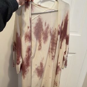 Tie-dye duster